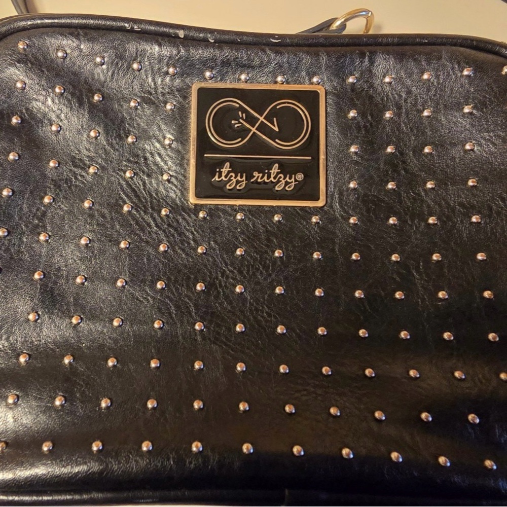Itzy Ritzy Black Bag with Silver Accents - Picture 2 of 7